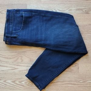 Madewell womens roadtripper stovepipe medium wash jeans cropped mb683 31